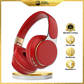 Mua Tai nghe chụp tai Bluetooth FLOVEME L07 - Thiết kế thời trang và tinh tế - Âm thanh HIFI đầy sống động - hỗ trợ đàm thoại độ trễ cực thấp khi chơi game  Bass mạnh mẽ - Hàng Chính Hãng