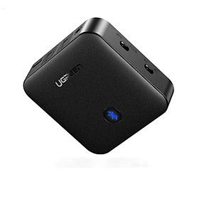 Bộ nhận và phát bluetooth transmitter - receiver hỗ trợ spdif optical + 3.5mm và aptx v5.0 Ugreen 144OL70158CM Hàng chính hãng