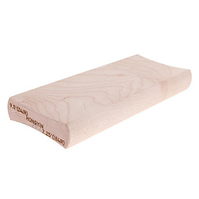 Maple Guitar Fingerboard Fret Leveling Sanding Polished Block 9.5''-7.25''