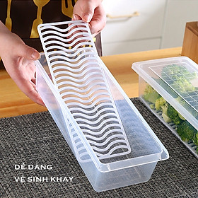 Mua Hộp đựng đồ thực phẩm có khay ráo nước