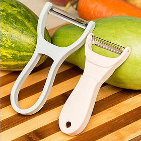 Mua Dao Nạo Rau Củ Quả 2 in 1 Bằng Nhựa Lúa Mạch