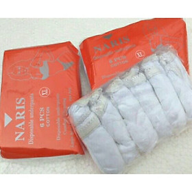 Combo 3 BỊCH QUẦN LÓT GIẤY  VẢI COTTON  (60-80 Kg ) 