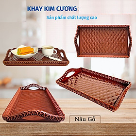 Mua Khay Chữ Nhật Đa Năng Kích Thước 25 * 15 * 4 CM Nhựa Cao Cấp