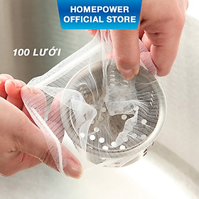 Mua Túi 100 Lưới Lọc Rác Bồn Rửa Chén Siêu Tiện Lợi Homepower Giúp Chặn Rác Thải Và Thoát Nước Dễ Dàng Tránh Bị Tắc Ống Nước