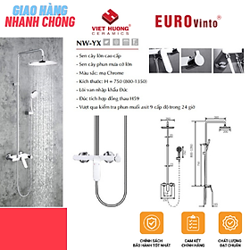 Mua BỘ SEN TẮM ĐỒNG THAU NÓNG LẠNH EUROVINTO CAO CẤP MÃ NW-YX