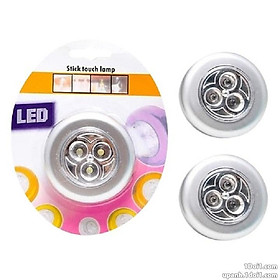 Mua Đèn 3 Bóng Dán Tường Bật Tắc Chạm Nhẹ