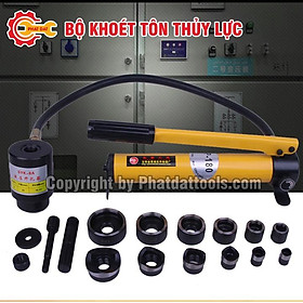 Mua Máy Đột Thủy Lực Bằng Tay SYK8B-Bộ khoét tôn thủy lực-