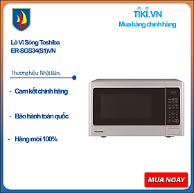 Lò Vi Sóng Toshiba ER-SGS34(S1)VN 34 Lít - Hàng Chính Hãng
