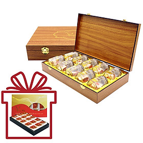 Yến Sào Song Việt – Combo hộp gỗ 10 phần yến và hộp giấy 15 phần yến khô