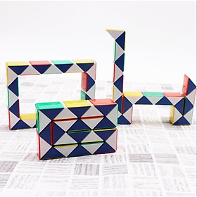 RUBIK SNAKE - RUBIK biến thể giá rẻ - Biến Thể Của Rubik Lập Phương  quà tặng cho bé