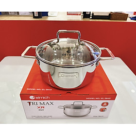 Nồi inox liền khối Elmich Trimax XR