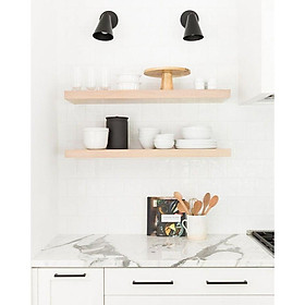 Mua 1 kệ trang trí kệ treo tường kệ gỗ decor trong nhà