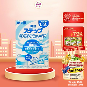 Sữa cho bé 1 đến 3 tuổi Meiji Nhật giúp phát triển cân đối chiều cao, cân nặng, trí não - QuaTangMe Extaste