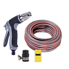 Mua Bộ dây và vòi xịt tăng áp rửa xe tưới cây 206817(cút nhựa nối đen 712-2)