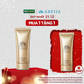 [Mua 1 Tặng 1] Kem chống nắng dạng gel bảo vệ hoàn hảo Anessa Perfect UV Sunscreen Skincare Gel 90g
