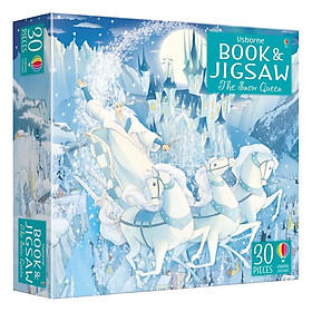 Usborne Book and Jigsaw The Snow Queen (Christmas books)