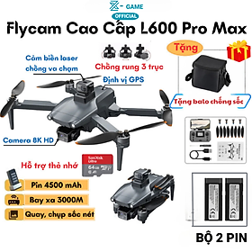 Mua Máy Bay Flycam Camera 8k L600 Pro Max Có GPS Cảm Biến Chống Va Chạm  Gimbal Chống Rung 3 Trục  Động Cơ Không Chổi Than - Hàng Chính Hãng