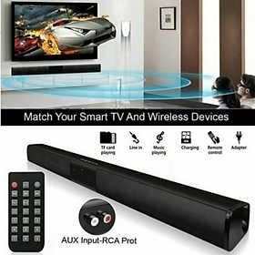 Wireless bluetooth Soundbar Speaker Sound Bar TV Home Theater Subwoofer W/ RCA
