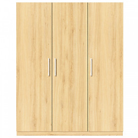 Mua Tủ quần áo gỗ MDF Tundo 3 cánh 2 ngăn kéo màu sồi 140 x 55 x 200cm