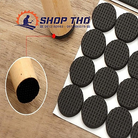 Mua Miếng dán chống trơn chân ghế  chân tủ  2 vỉ ( 1 vỉ 30pcs/set)
