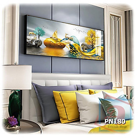 Tranh canvas khổ lớn trang trí phòng ngủ - PN180