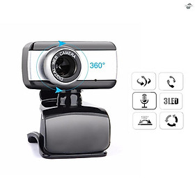 Webcam Usb 2.0 480p Kèm Micro Cho Máy Tính Để Bàn