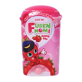 Kẹo Gum Bong Bóng Lotte Fusen Nomi Hương Dâu 15G