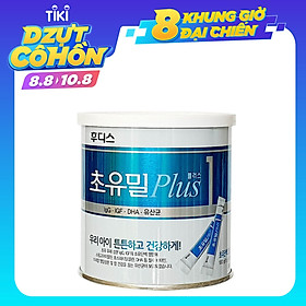 Sữa Non ILDong Foodis Choyumeal Plus Số 1, Hàng Nội Địa Hàn Quốc, Hộp 100 Gói Nhỏ - Bổ Sung Kháng Thể Tự Nhiên, Tăng Sức Đề Kháng và Miễn Dịch Giúp Bé Từ Sơ Sinh- 12 Tháng Khỏe Mạnh, Hạn Chế Ốm Vặt