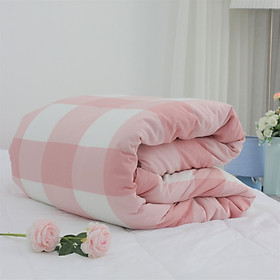 Chăn bốn mùa nhuộm sợi công nghệ Yarn Dyed K-Bedding KPCD 204 200x220cm - 200x220cm