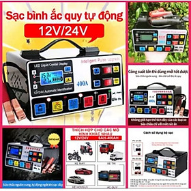 Mua BỘ SẠC BÌNH ẮC QUY 400A SẠC 12V-24V CHỐNG NGƯỢC CHỐNG CHẬP KHỬ SUPAT PHỤC HỒI BÌNH ẮC QUY