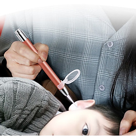 Dụng Cụ Lấy Ráy Tai Chuyên Nghiệp, Ngoáy Tai Có Đèn Cho Bé - HBH