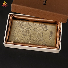 Mua Hộp đựng thuốc la 20 điếu nhỏ dài hợp kim thiết kế cổ điển