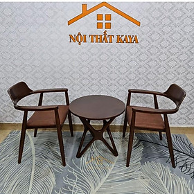Mua Bộ bàn tròn 60cm chân sao 2 ghế Hirosima Mặt bàn: gỗ HDF lõi xanh nhập khẩu Malaysia