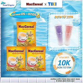 Combo 3 túi Bột Ngũ Cốc Dinh Dưỡng Canxi - MacCereal (túi 20 gói x 28g)