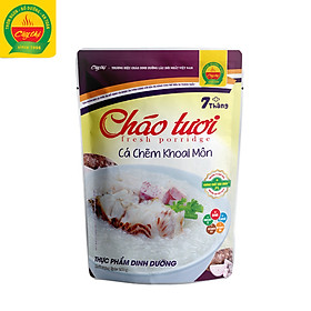 Cháo Tươi Cá Chẽm Khoai Môn Cây Thị Mở Gói Ăn Ngay 260G