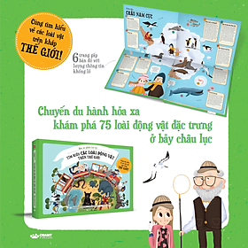 Bộ Sách - Hỏa Xa Phiêu Lưu Ký: Khám Phá Bảy Lục địa Trên Thế Giới, Tìm Hiểu Các Loài Động Vật Trên Thế Giới (2 Cuốn) - Bìa Cứng