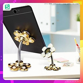 Mua Chân đỡ điện thoại có hít chân không siêu bám hình hoa sang trọng – chân đỡ điện thoại gắn bàn   gắn xe ô tô
