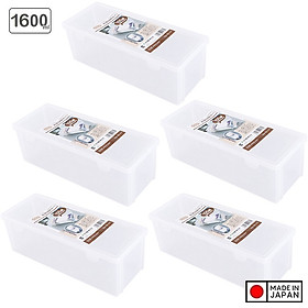 Mua Combo hộp đựng đũa thìa cất gọn có nắp khóa an toàn Sanada 1.6L nội địa Nhật Bản (Made in Japan)