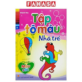 Sách - Tập Tô Màu Nhà Trẻ - Màu Sắc (Tái Bản 2026)