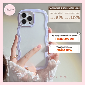 Ốp lưng Iphone chống sốc viền sóng có thể tháo rời dành cho Iphone 11  Phone 11 Pro  Iphone 11 Pro Max  Iphone 12  Iphone 12 Pro  Iphone 12 Pro Max  Iphone 13  Iphone 13 Pro 