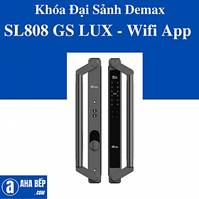Mua KHÓA ĐẠI SẢNH - BIỆT THỰ DEMAX SL808 GS LUX - WIFI APP - HÀNG CHÍNH HÃNG