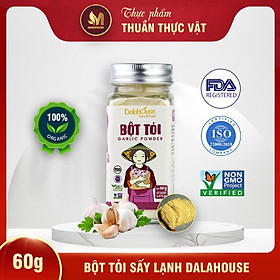 Bột Tỏi Sấy Lạnh Dalahouse 60 Gram