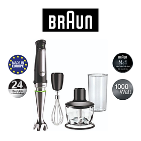 Mua Máy xay cầm tay Braun MQ 7035X – Công suất 1000W - Sản xuất tại Châu Âu  hàng chính hãng