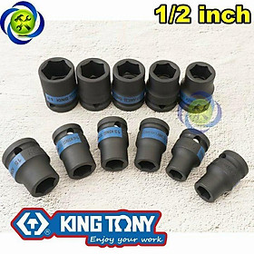 Mua Tuýp đen ngắn loại 1/2 KINGTONY 4535XX đủ size từ 8 - 34mm