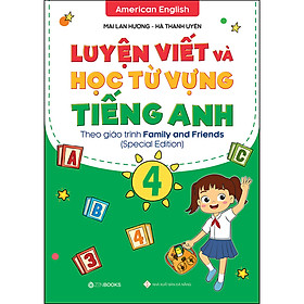 Hình ảnh sách Luyện Viết Và Học Từ Vựng Tiếng Anh Lớp 4