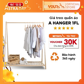 Mua Giá Treo Quần Áo Gỗ BEYOURs - Kệ Gỗ Cây Sào Treo Quần Áo A-Hanger 1FL Lắp Ráp Dễ Dàng - Nội Thất Phòng Ngủ - Gỗ Tự Nhiên