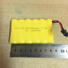 Mua Pin sạc 7.2V dung lượng 700mAh chân cắm SM càng cua đen