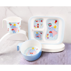 Set dụng cụ ăn 3 món in hình Disney mẫu mới cho bé