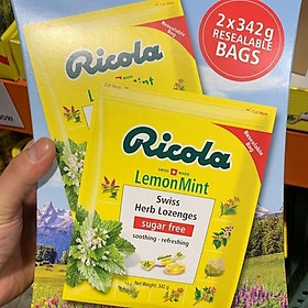 RICOLA Lemon Mint Herb Candy 342g x 2p