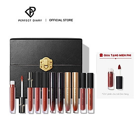 Set 10 son môi Perfect Diary sang trọng